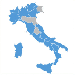 Tutte le Regioni escluse Emilia Romagna - Umbria - Friuli Venezia Giulia Tutte le Regioni escluse Emilia Romagna - Umbria - Friuli Venezia Giulia